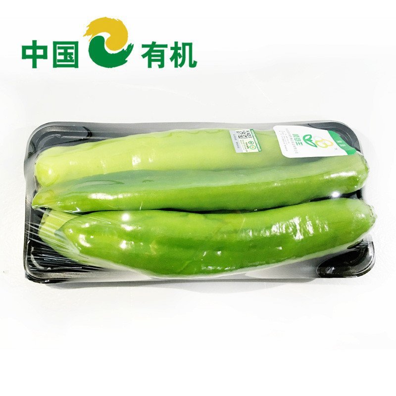 顺意生 【中国有机绿色食品】新鲜有机蔬菜 新鲜绿尖椒 辣椒 500g 散装