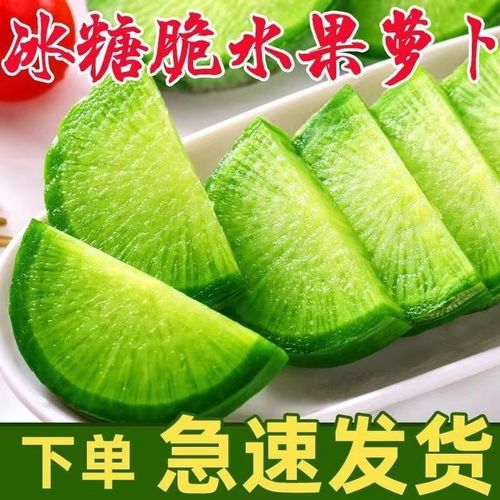 山东正宗沙窝萝卜水果青萝卜新鲜蔬菜脆甜爽口青萝卜